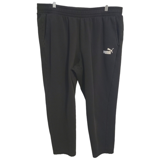 Puma | Women's Classic Black Cozy Athleisure Sweatpants (Size XXL) - Picture 1 of 13